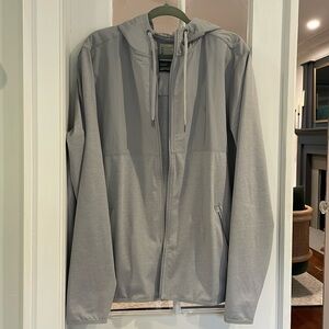 Vuori men’s Sunday Element Jacket size large grey